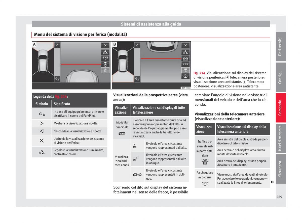 Seat Ateca manuale del proprietario / page 271