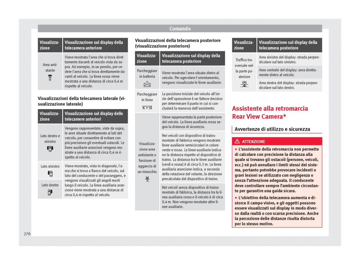 Seat Ateca manuale del proprietario / page 272