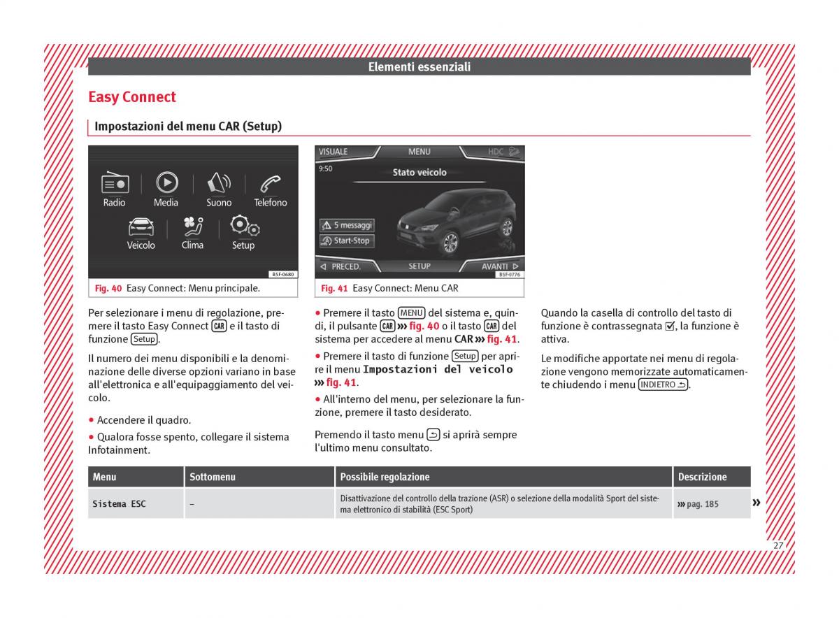 Seat Ateca manuale del proprietario / page 29