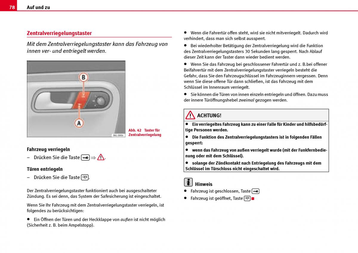 Seat Ibiza III 3 Handbuch / page 80