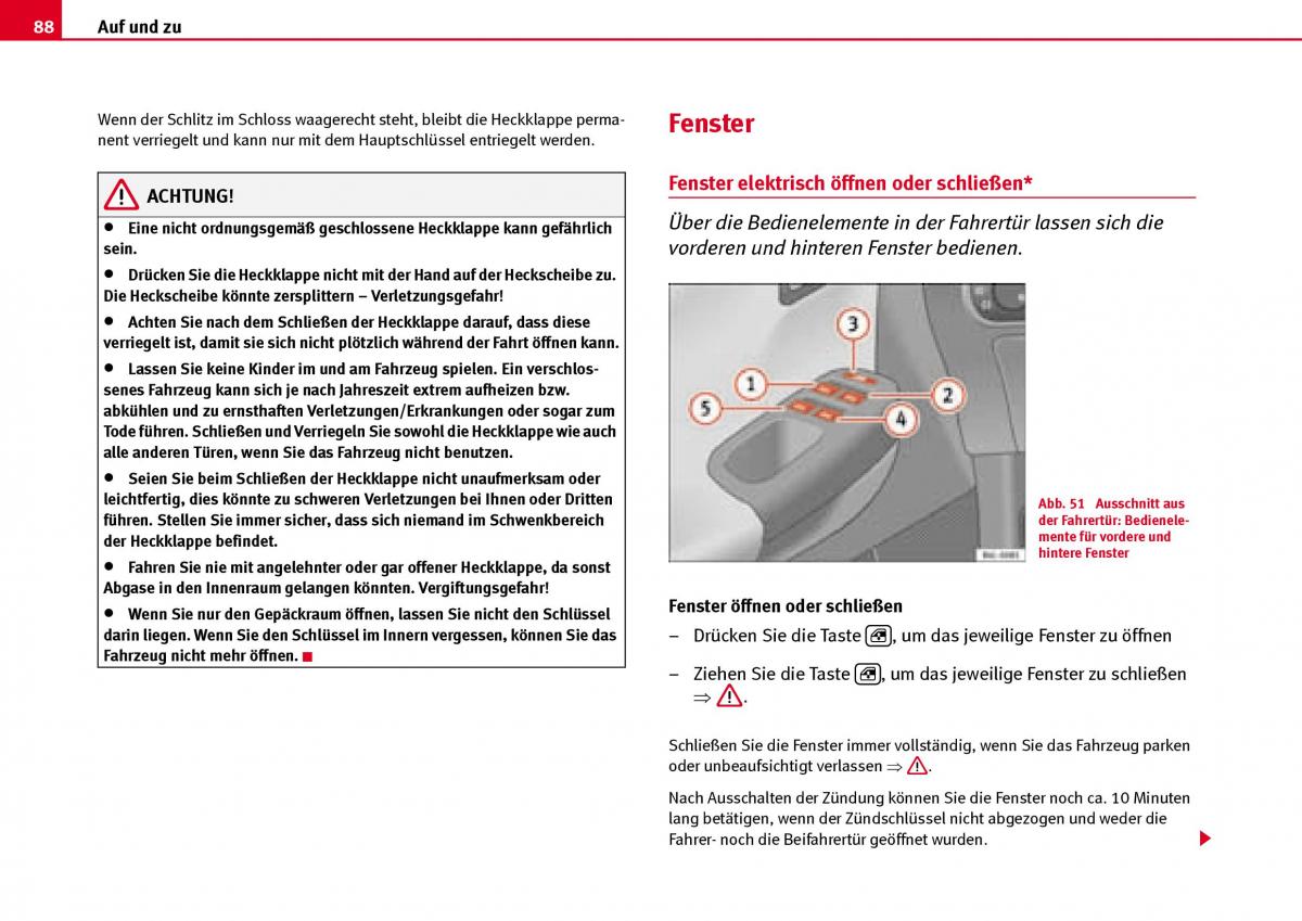 Seat Ibiza III 3 Handbuch / page 90