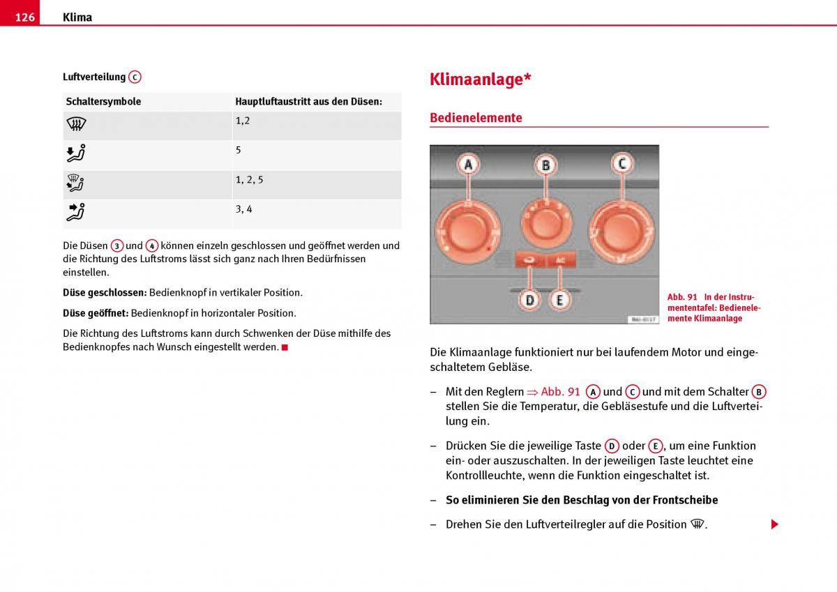 Seat Ibiza III 3 Handbuch / page 128