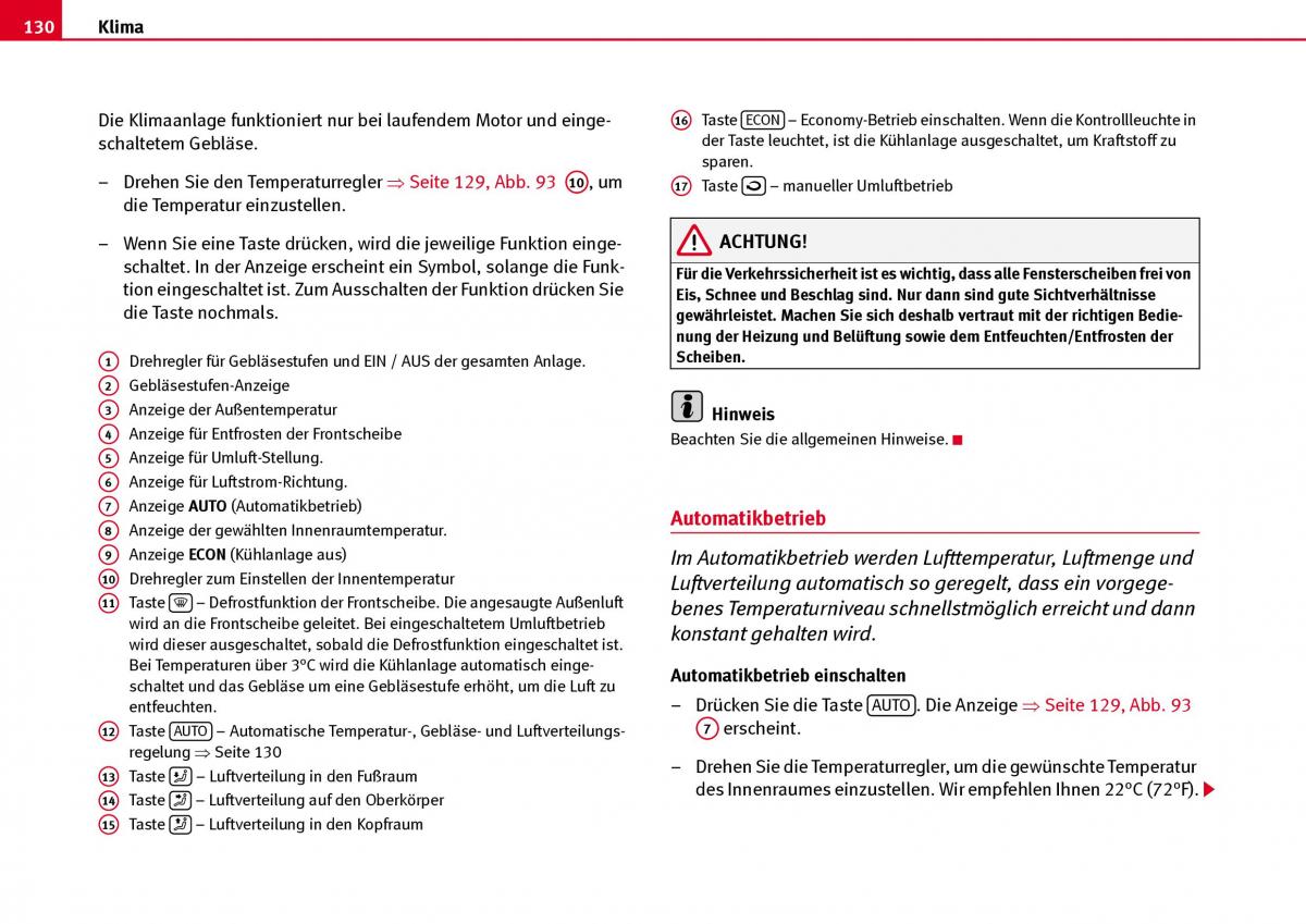 Seat Ibiza III 3 Handbuch / page 132