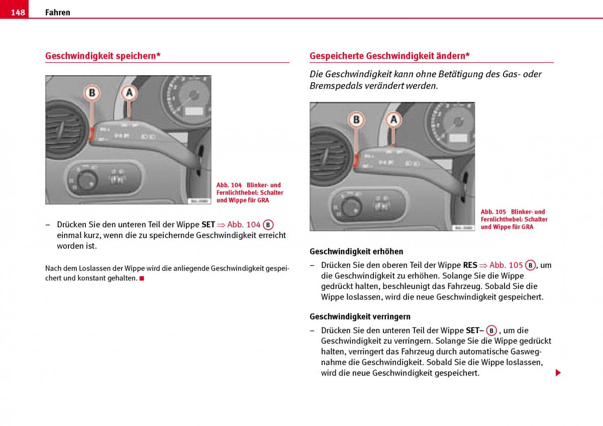 Seat Ibiza III 3 Handbuch / page 150