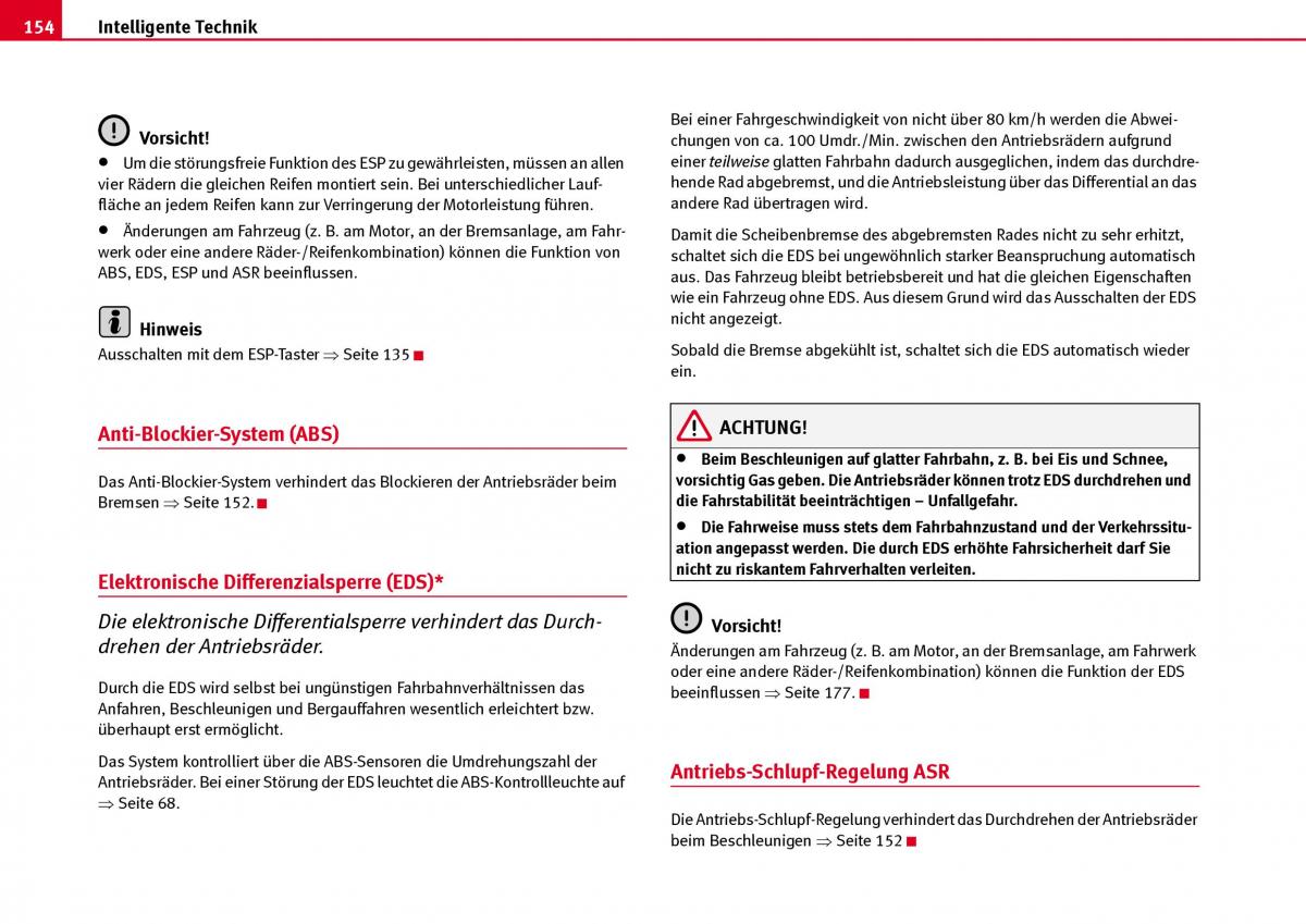 Seat Ibiza III 3 Handbuch / page 156