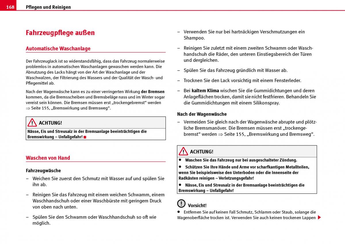 Seat Ibiza III 3 Handbuch / page 170