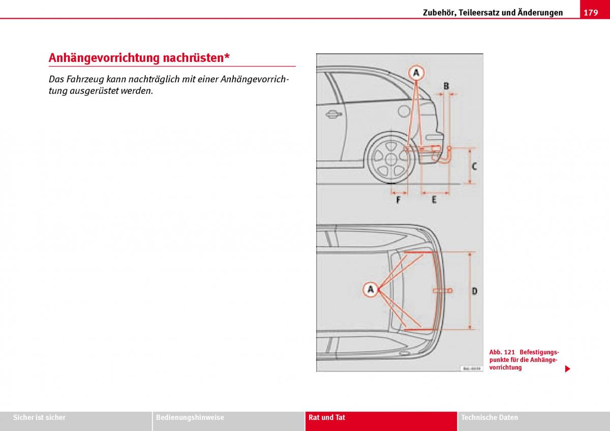 Seat Ibiza III 3 Handbuch / page 181