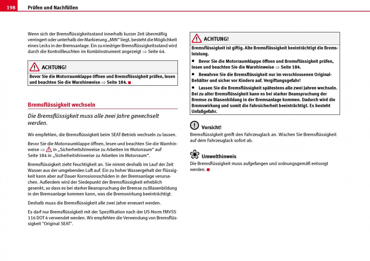 Seat Ibiza III 3 Handbuch / page 200