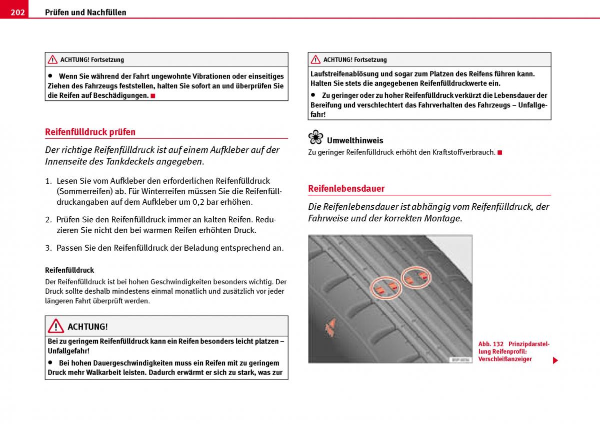 Seat Ibiza III 3 Handbuch / page 204