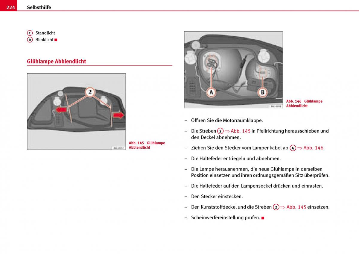 Seat Ibiza III 3 Handbuch / page 226