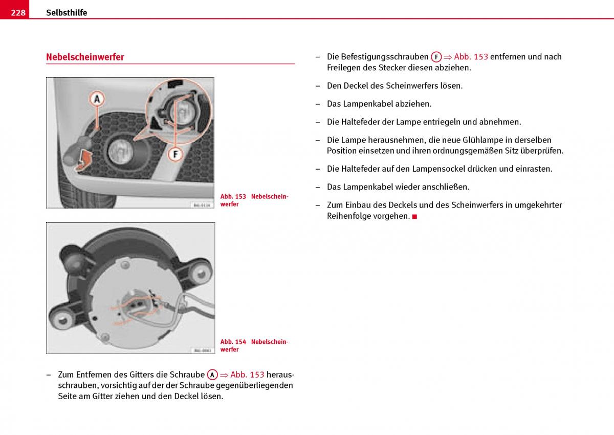 Seat Ibiza III 3 Handbuch / page 230