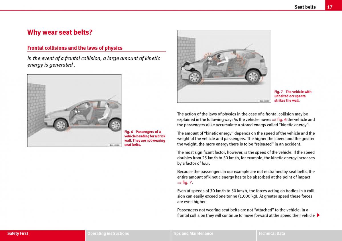 Seat Ibiza III 3 owners manual / page 19