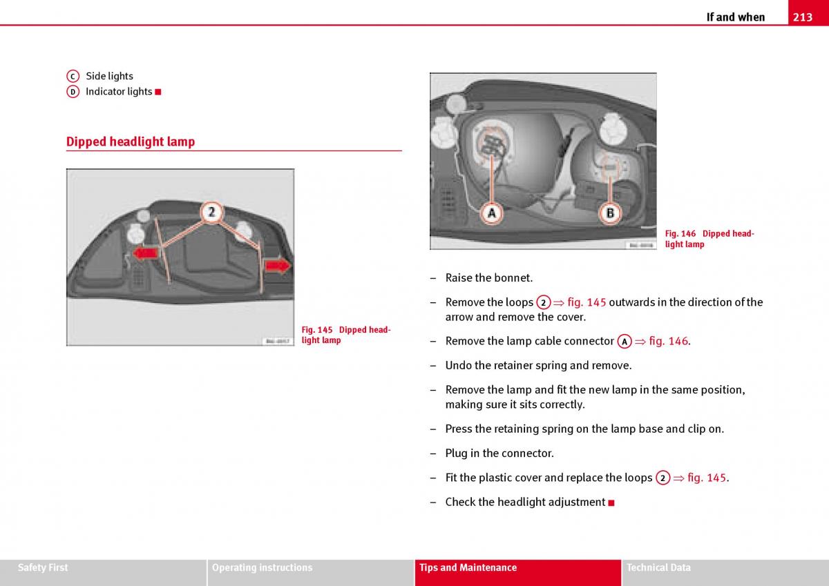 Seat Ibiza III 3 owners manual / page 215