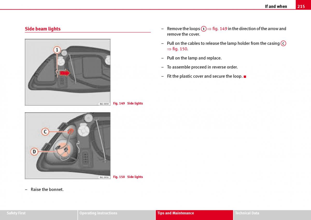 Seat Ibiza III 3 owners manual / page 217