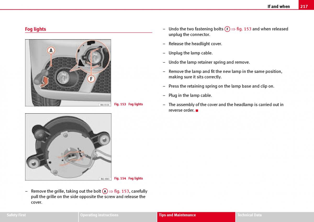 Seat Ibiza III 3 owners manual / page 219