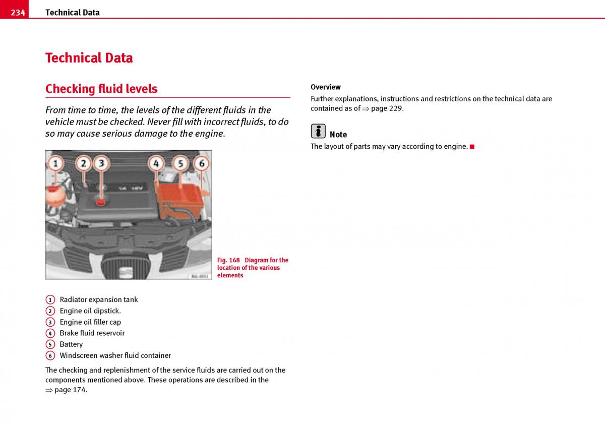 Seat Ibiza III 3 owners manual / page 236