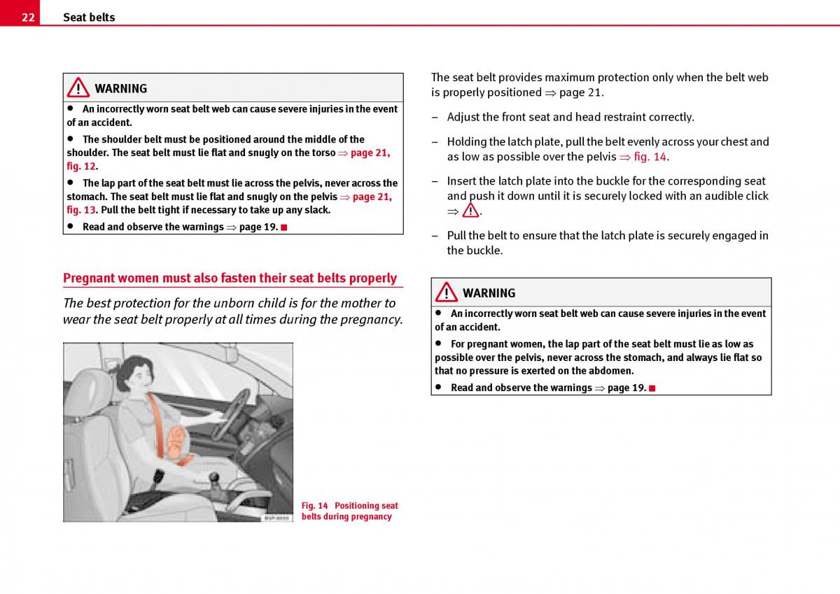 Seat Ibiza III 3 owners manual / page 24