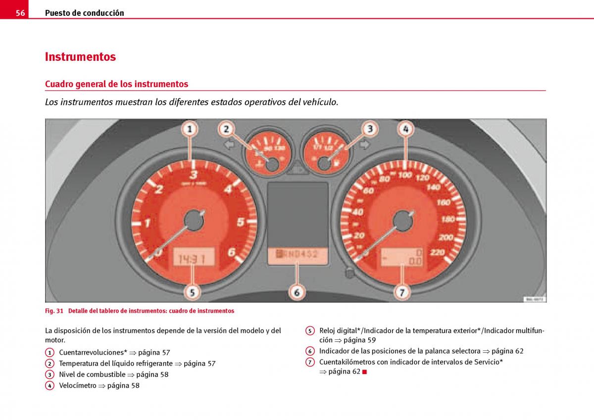 Seat Ibiza III 3 manual del propietario / page 58