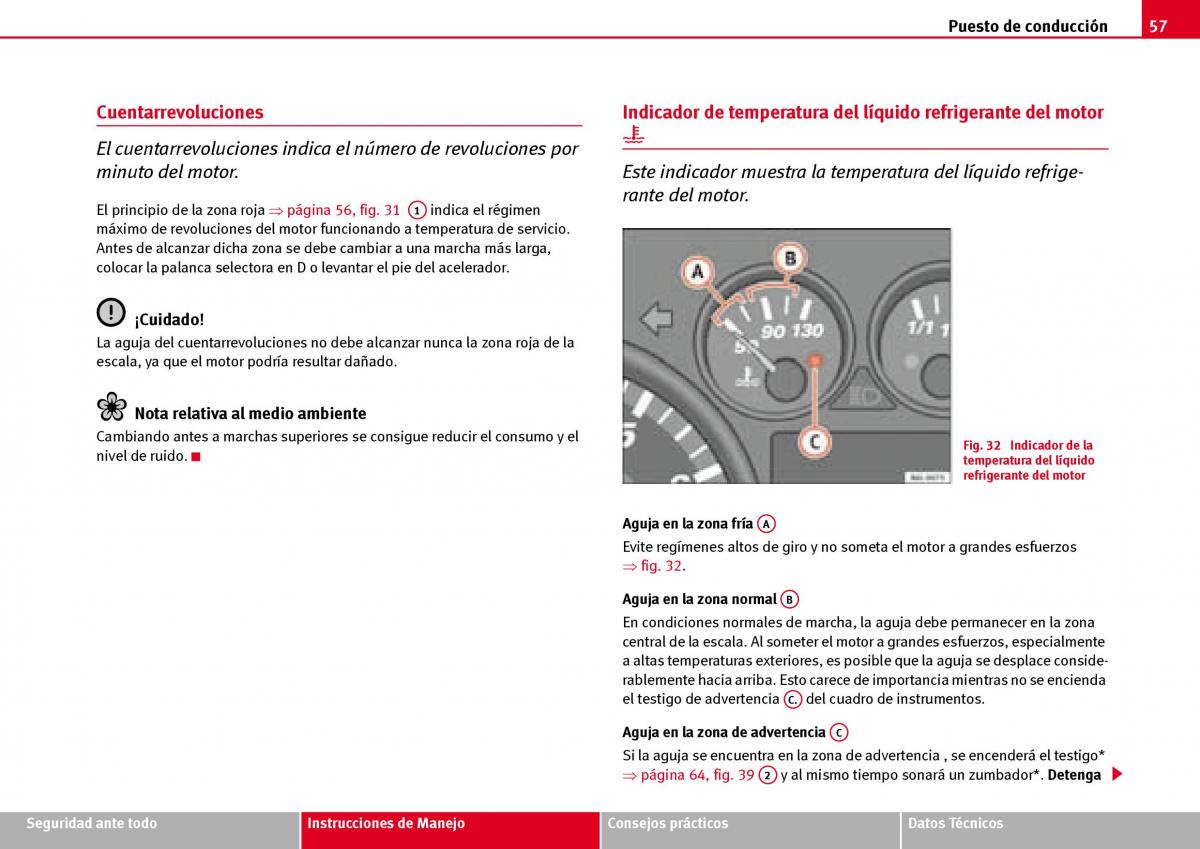 Seat Ibiza III 3 manual del propietario / page 59