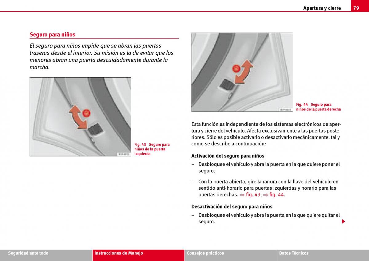 Seat Ibiza III 3 manual del propietario / page 81