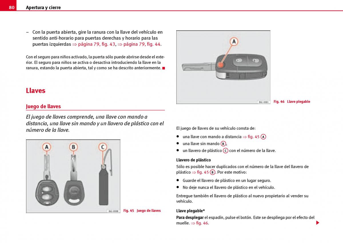 Seat Ibiza III 3 manual del propietario / page 82