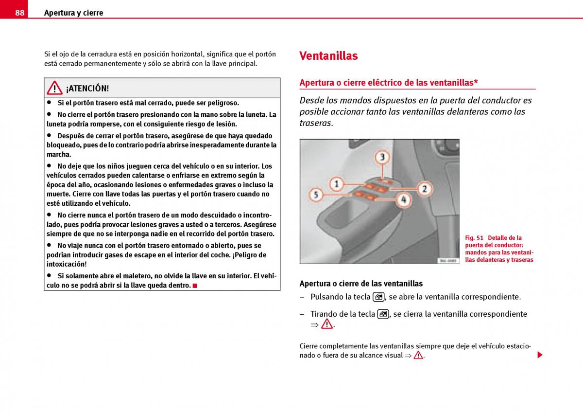 Seat Ibiza III 3 manual del propietario / page 90