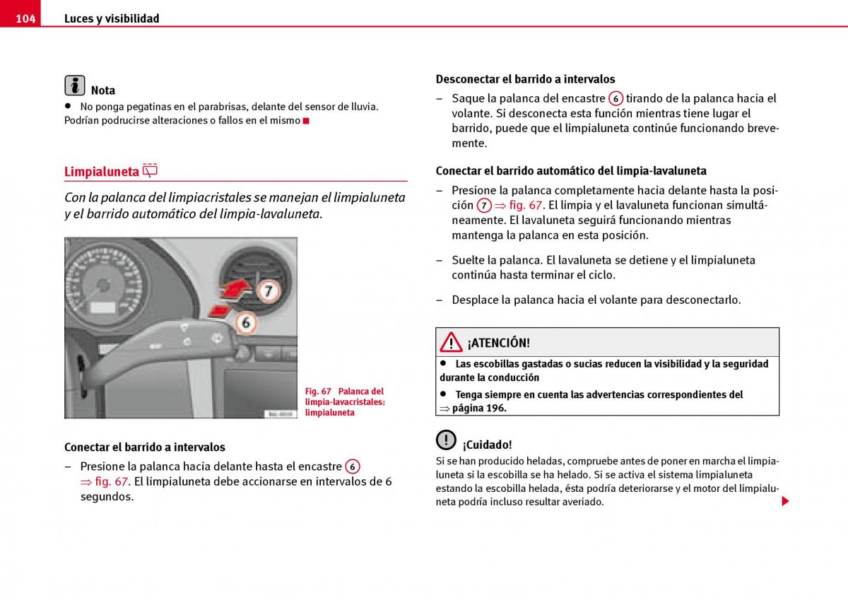 Seat Ibiza III 3 manual del propietario / page 106