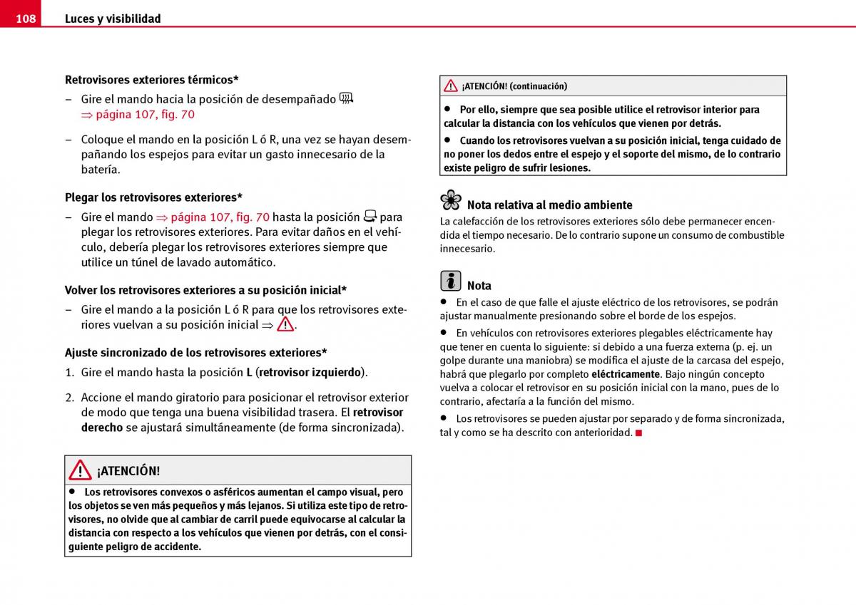 Seat Ibiza III 3 manual del propietario / page 110