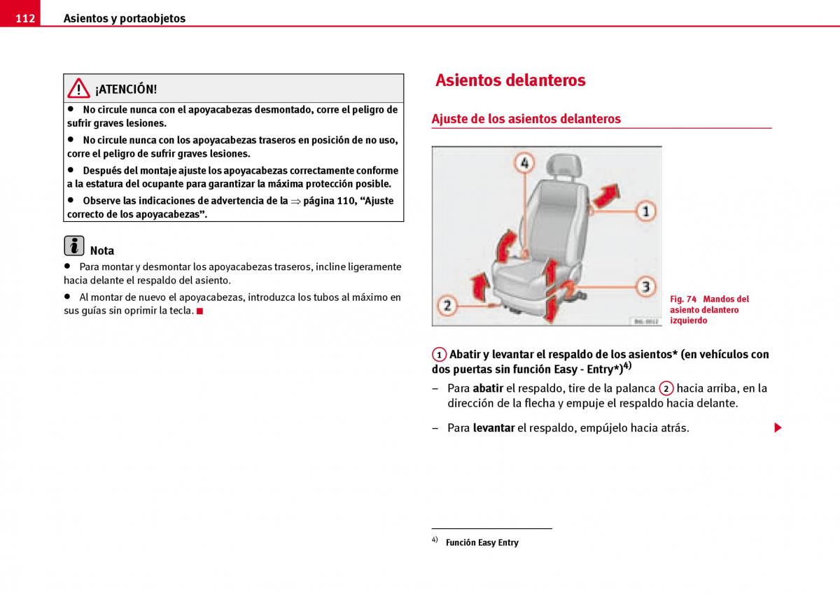 Seat Ibiza III 3 manual del propietario / page 114