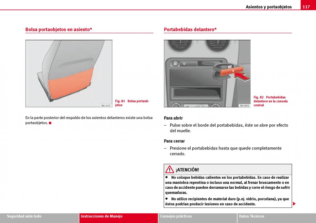 Seat Ibiza III 3 manual del propietario / page 119