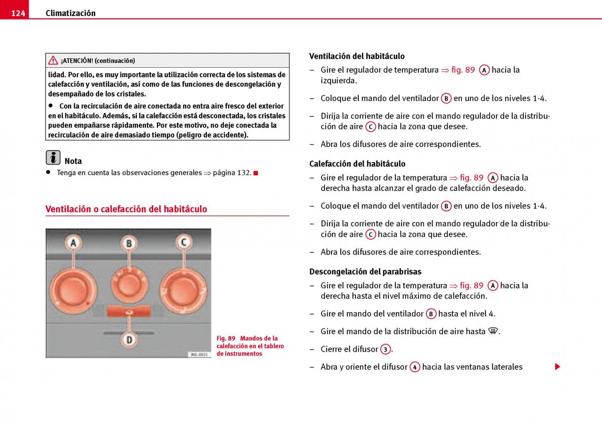 Seat Ibiza III 3 manual del propietario / page 126