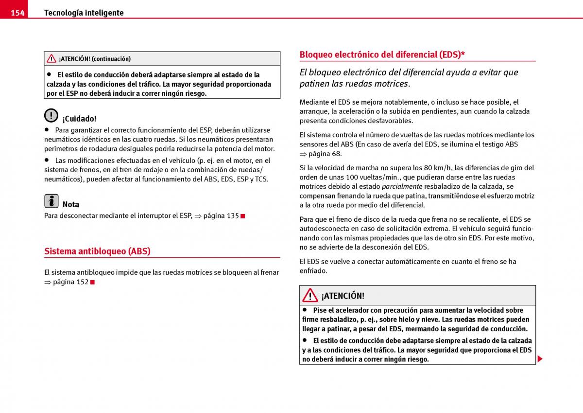 Seat Ibiza III 3 manual del propietario / page 156