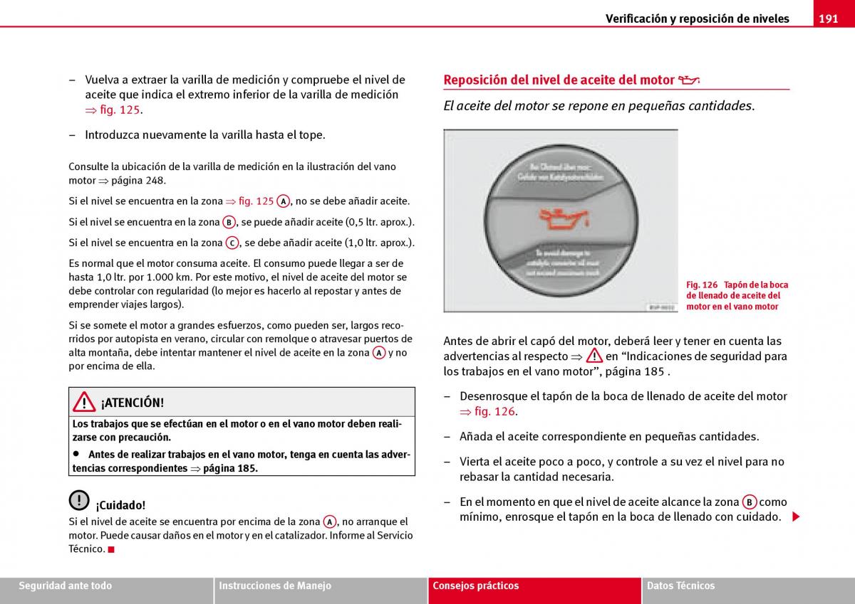 Seat Ibiza III 3 manual del propietario / page 193