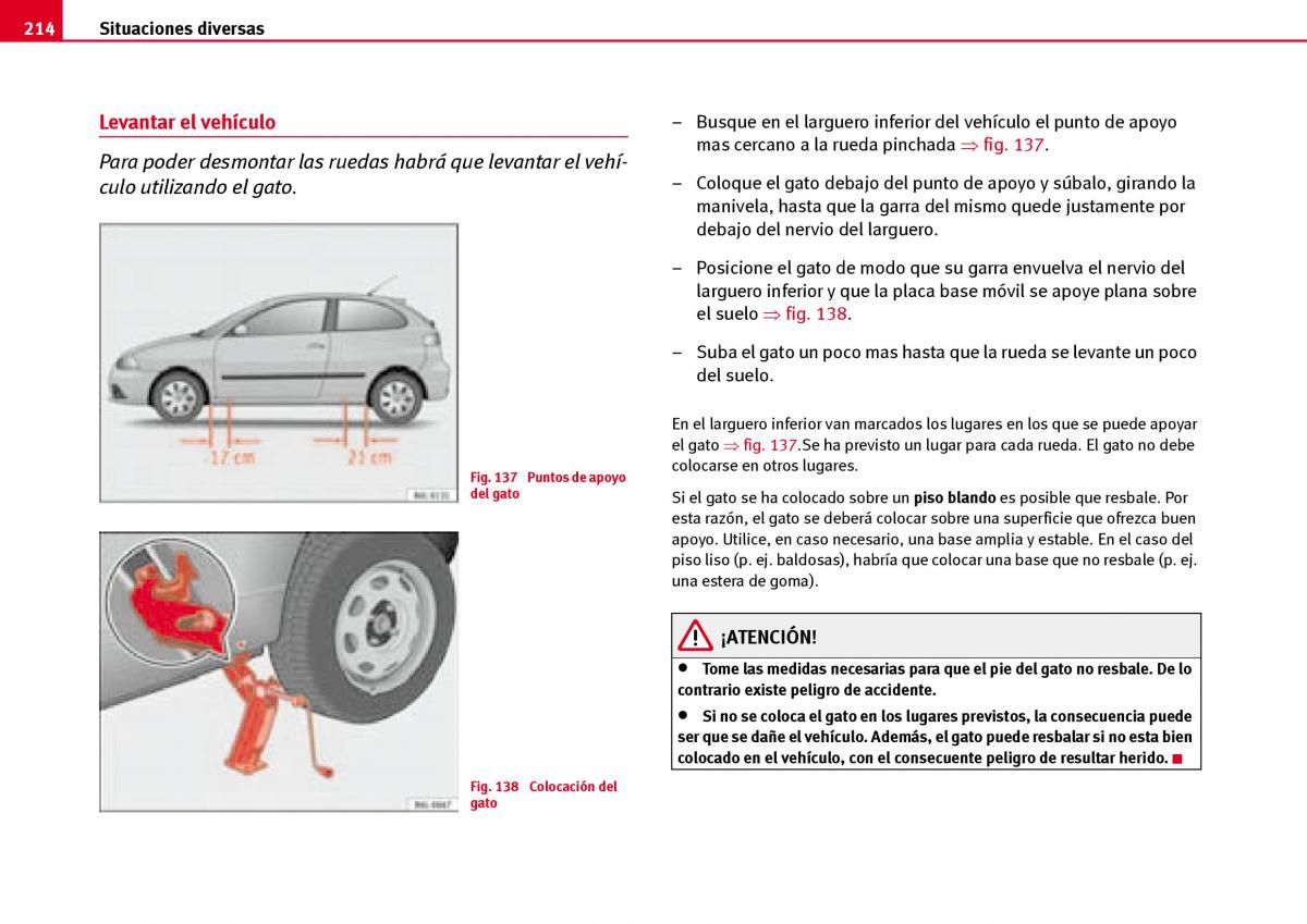 Seat Ibiza III 3 manual del propietario / page 216