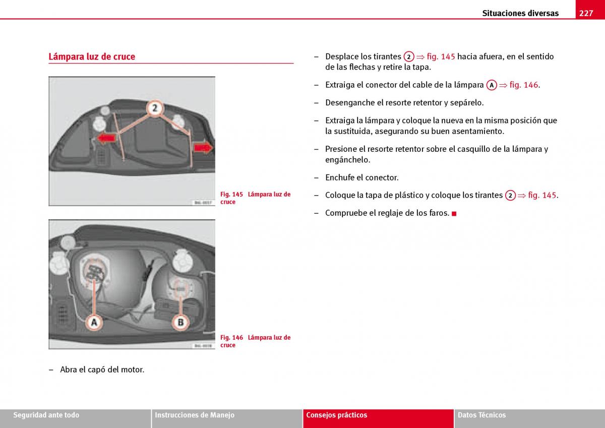 Seat Ibiza III 3 manual del propietario / page 229