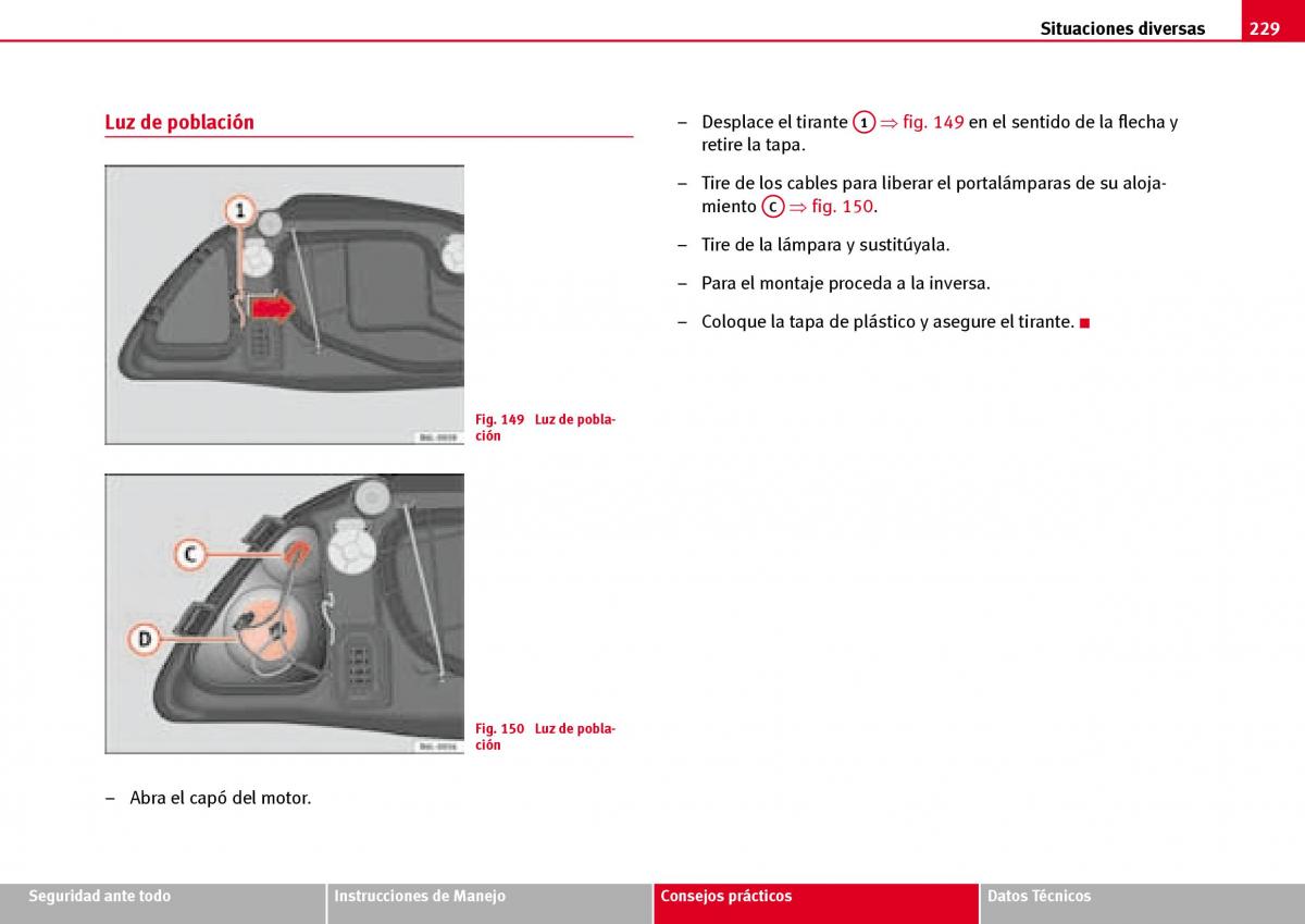 Seat Ibiza III 3 manual del propietario / page 231