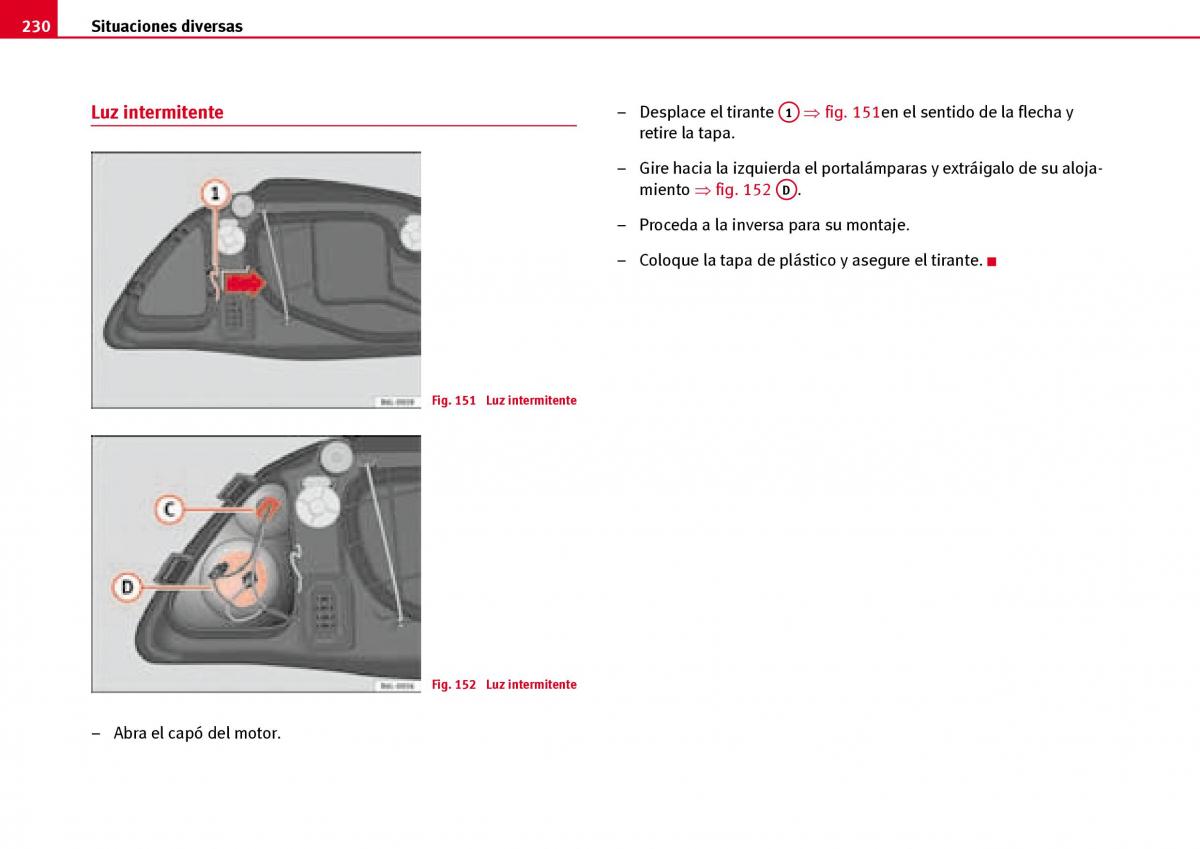 Seat Ibiza III 3 manual del propietario / page 232