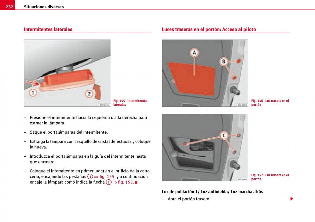 Seat Ibiza III 3 manual del propietario / page 234