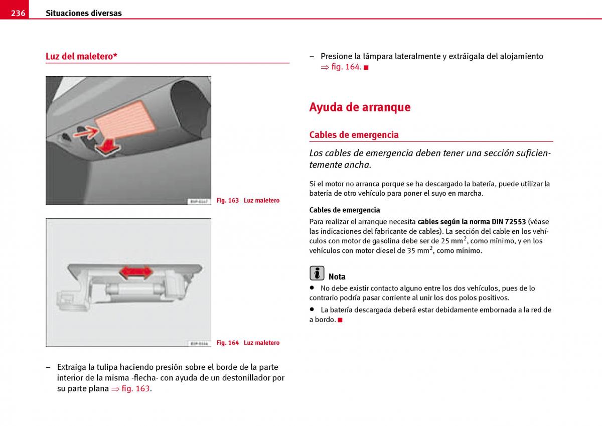 Seat Ibiza III 3 manual del propietario / page 238