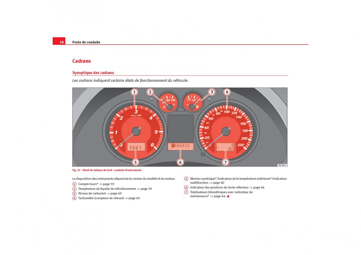 Seat Ibiza III 3 manuel du proprietaire / page 60