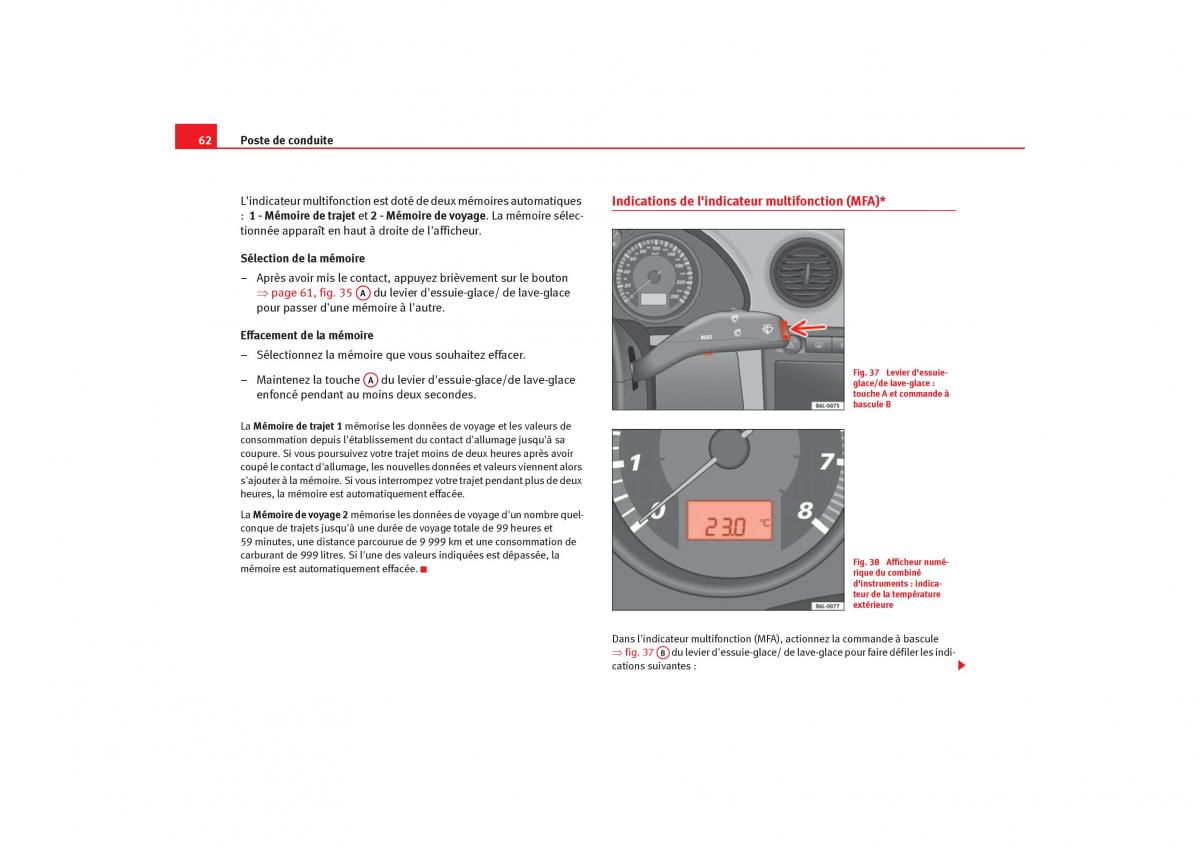 Seat Ibiza III 3 manuel du proprietaire / page 64