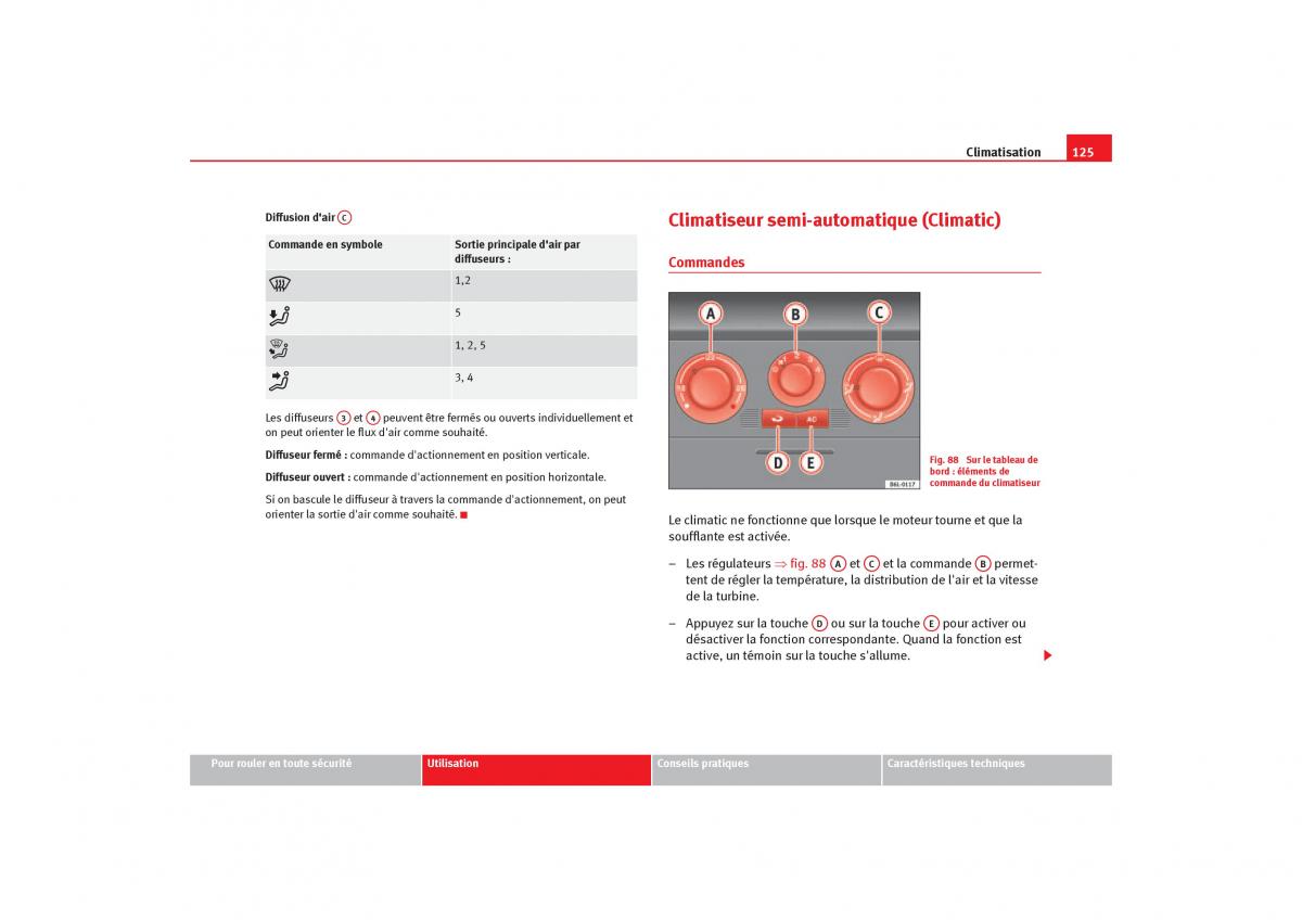 Seat Ibiza III 3 manuel du proprietaire / page 127