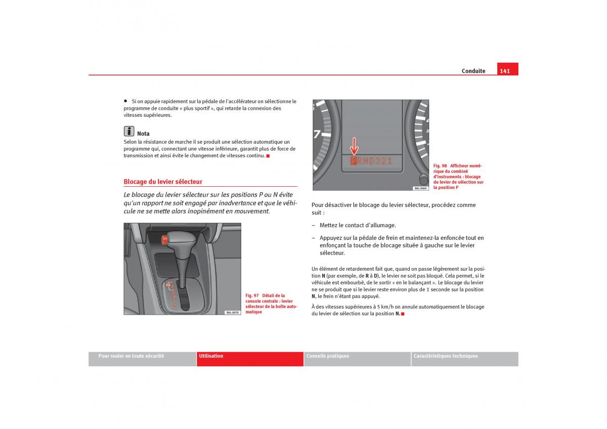 Seat Ibiza III 3 manuel du proprietaire / page 143