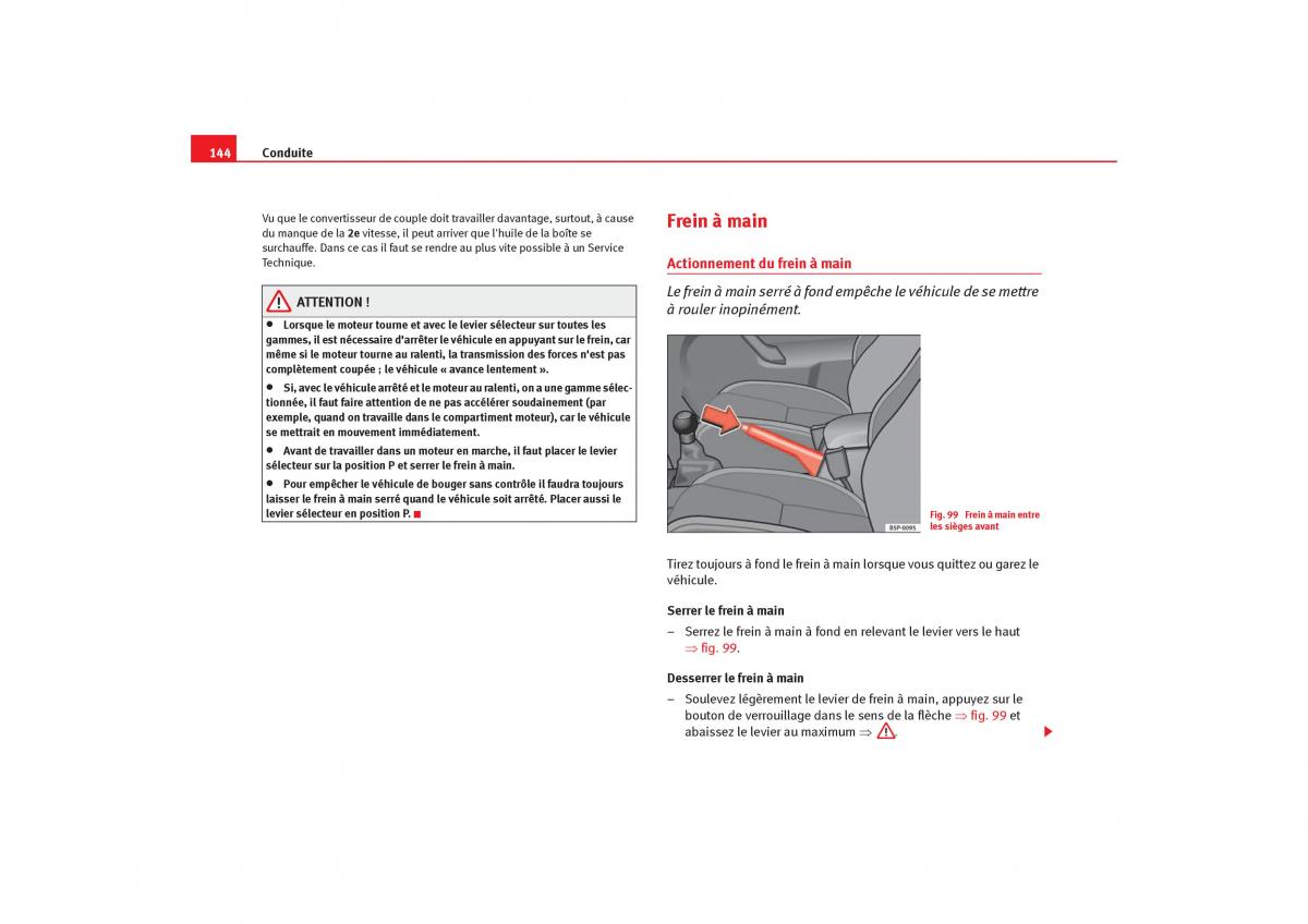 Seat Ibiza III 3 manuel du proprietaire / page 146