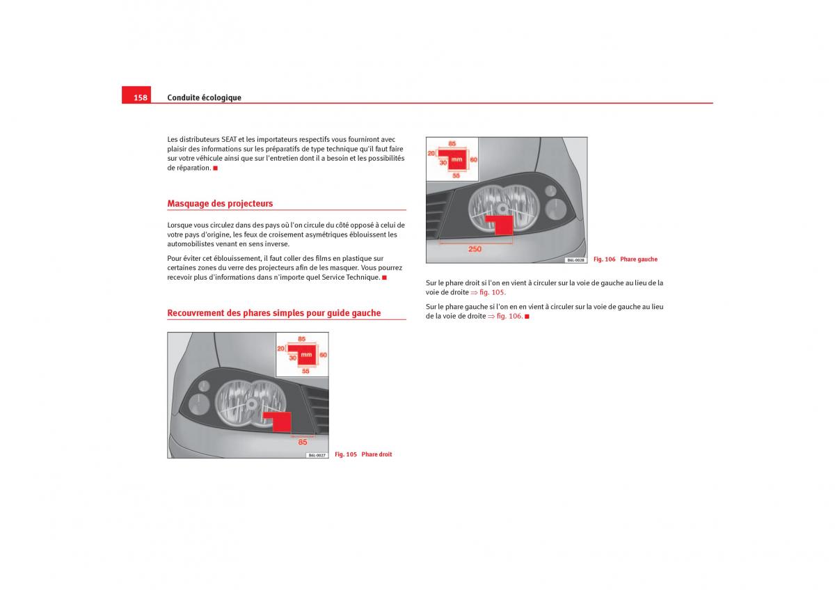 Seat Ibiza III 3 manuel du proprietaire / page 160