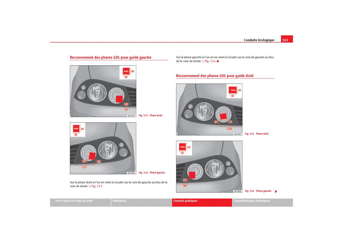 Seat Ibiza III 3 manuel du proprietaire / page 163