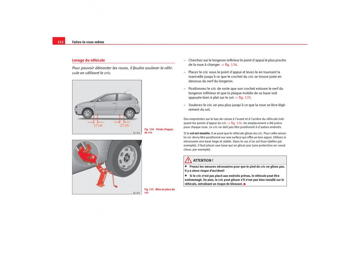 Seat Ibiza III 3 manuel du proprietaire / page 214