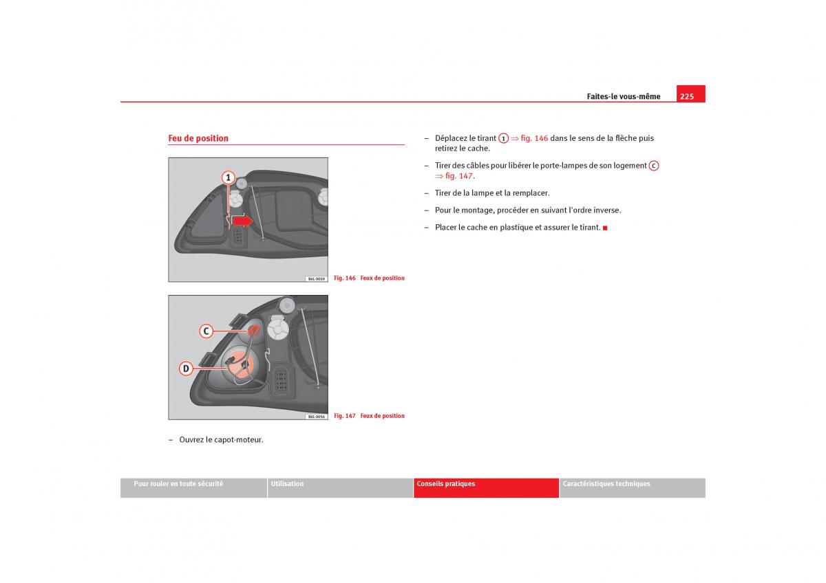 Seat Ibiza III 3 manuel du proprietaire / page 227