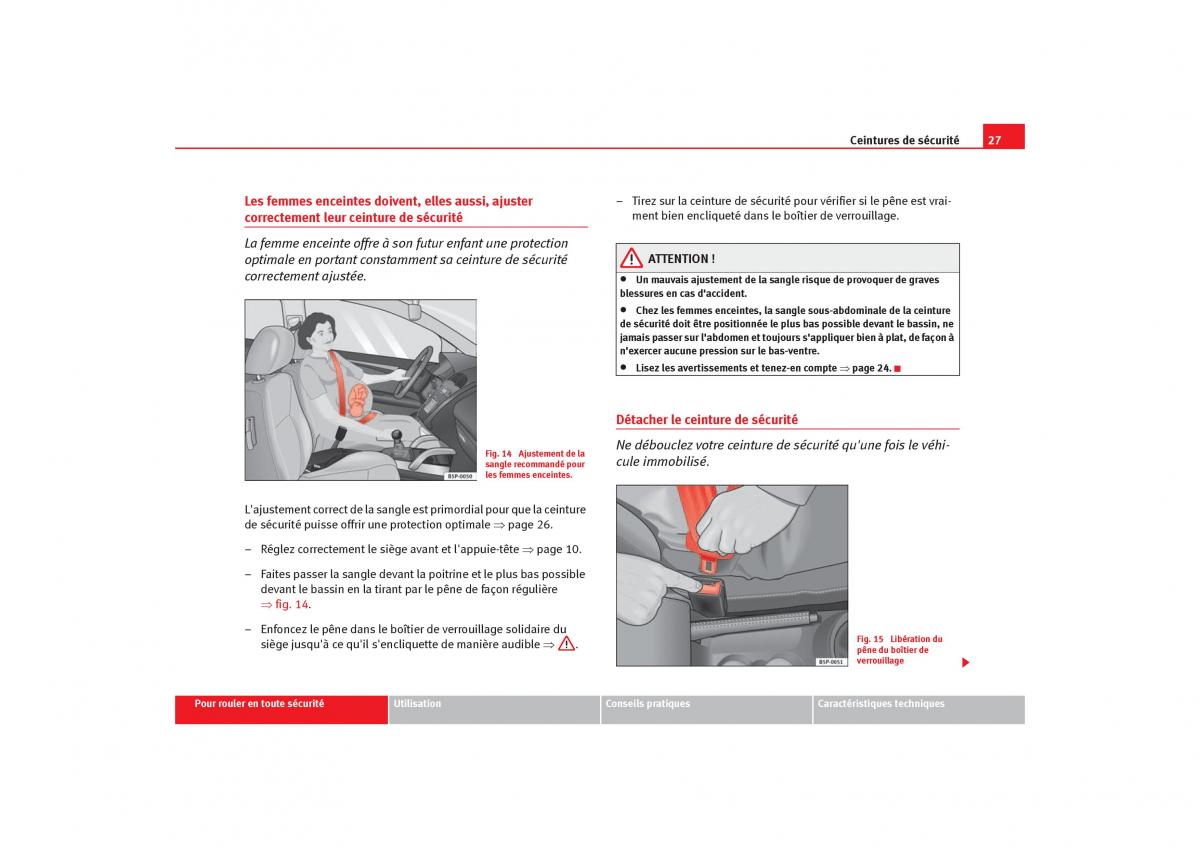 Seat Ibiza III 3 manuel du proprietaire / page 29