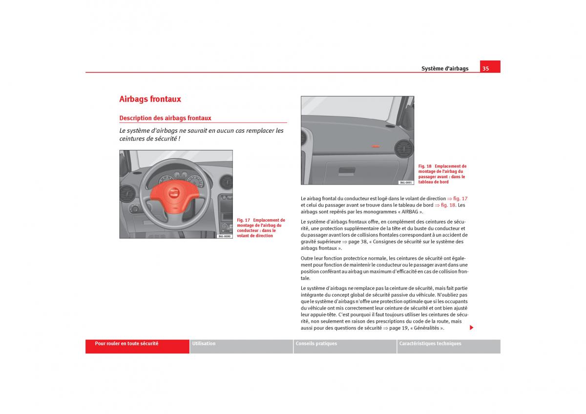 Seat Ibiza III 3 manuel du proprietaire / page 37